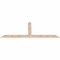 Ekena Millwork Portland Smooth Timber Gable Bracket, Douglas Fir, 96"W x 36"H x 1 1/2"D x 5 1/2"F, 9/12 Pitch GBW096X36X0206POR00SDF - alternate 5